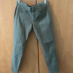 Size 4 ultra skinny Gap olive chinos